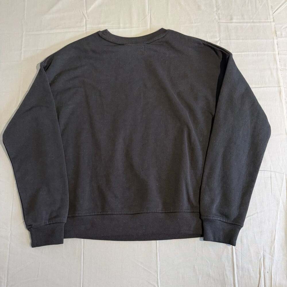 Shop Roxy Lineup Oversized Crew Neck Sweatshirt - Picture 2 of 5